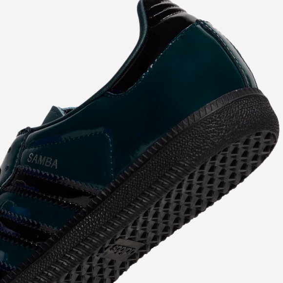 Adidas Samba - Dark Green and Black Sneakers - Picture 2 of 8
